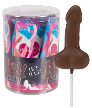 Schokoladen-Lolli Penis