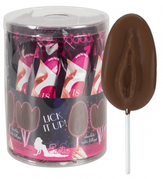 Schokoladen-Lolli Vagina