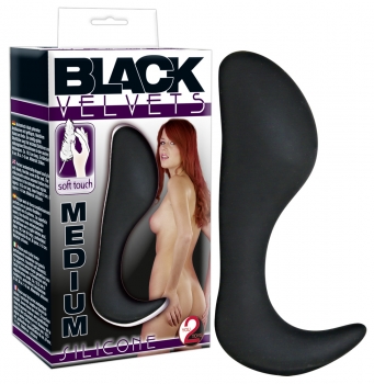 Black Velvets Butt Plug Medium