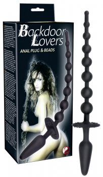 You2Toys Backdoor Lovers Anal Plug & Beads