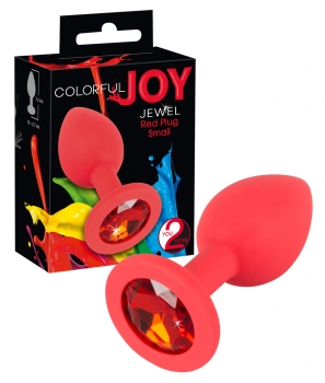 You2Toys Colorful Joy Jewel Red Plug Small