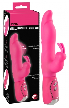 You2Toys Pink Surprise Aufpump-Vibrator