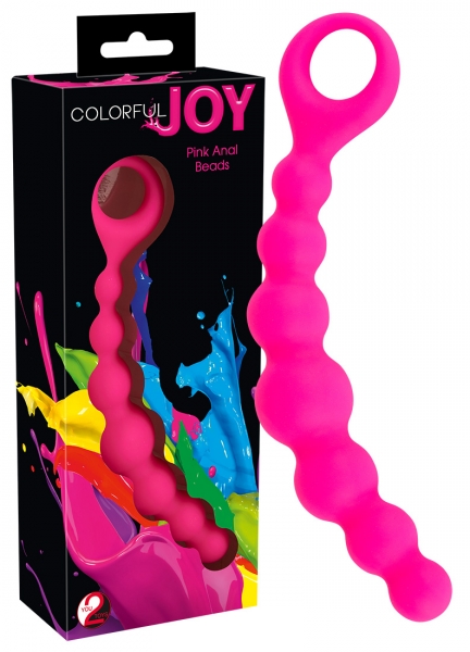 You2Toys Colorful Joy Pink Anal Beads