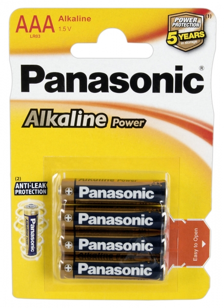 Panasonic Alkaline Micro 4er